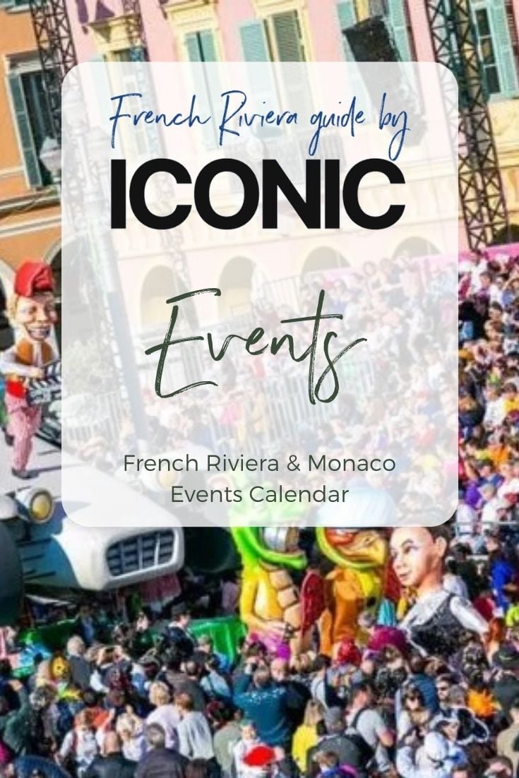 Events Calendar for Monaco & the French Riviera - ICONIC RIVIERA